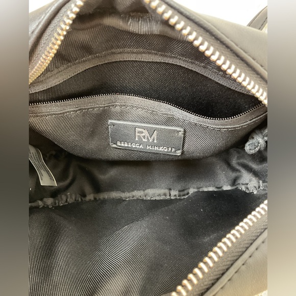 Rebecca Minkoff Black Quilted Crossbody Bag - Picture 9 of 10